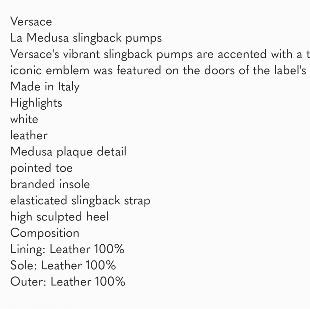 Versace High Heels - Picture 3 of 10